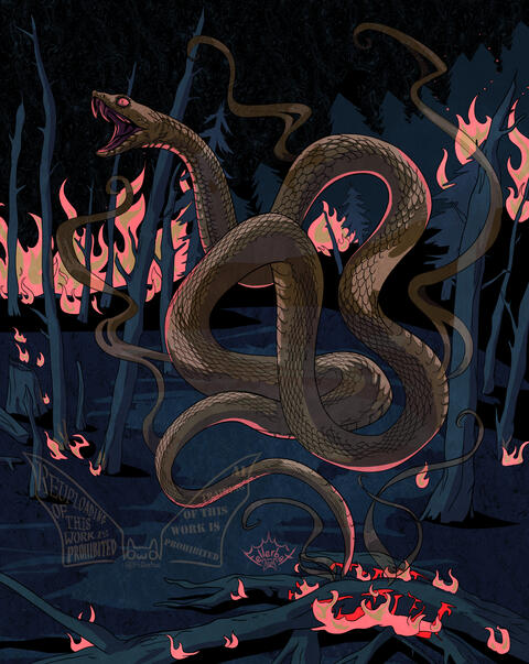 Animal detailed background